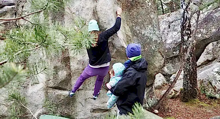 climbing post pregnancy