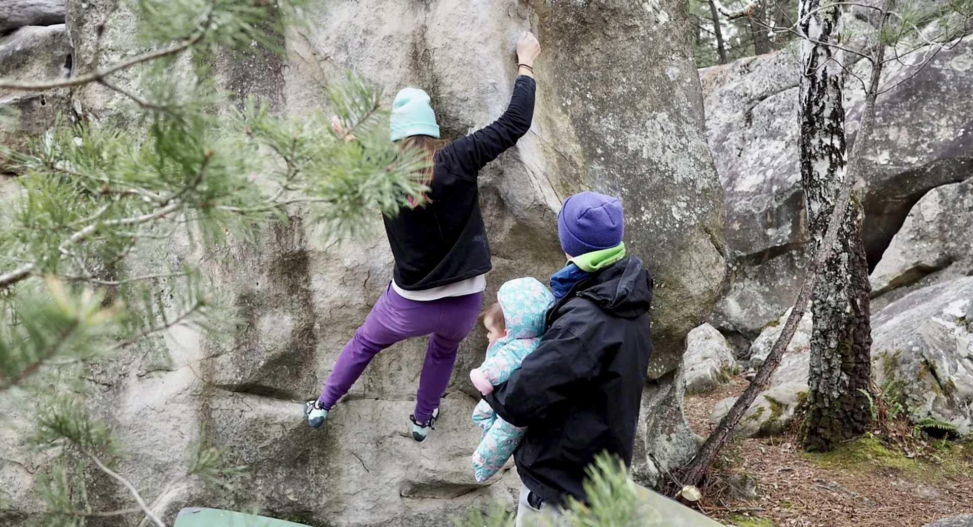 climbing post pregnancy
