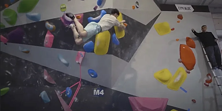Parkour Pro’s Vs Rock Climbing Challenge at City Bloc