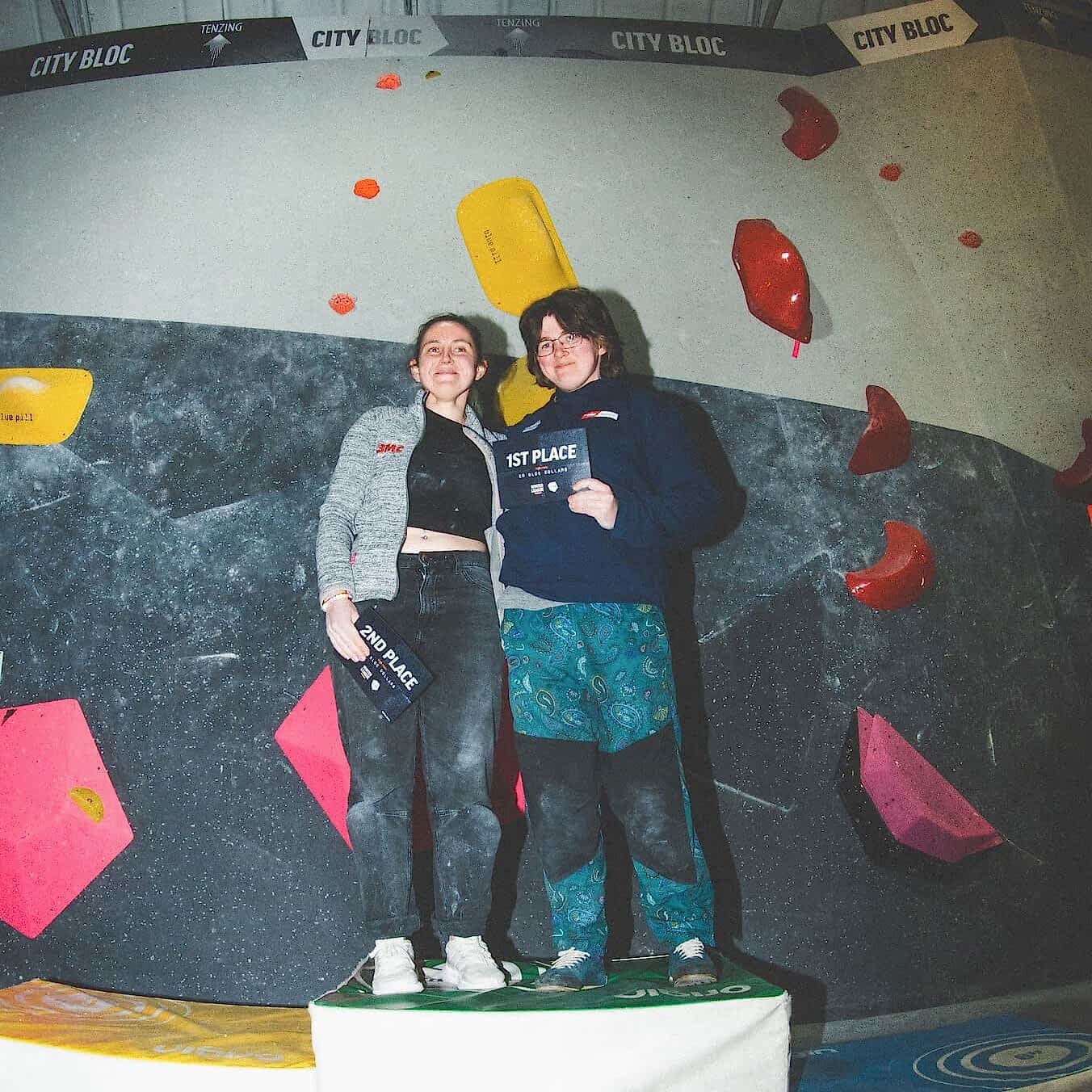 City Bloc Summer League Finals W. Paraclimber Podium