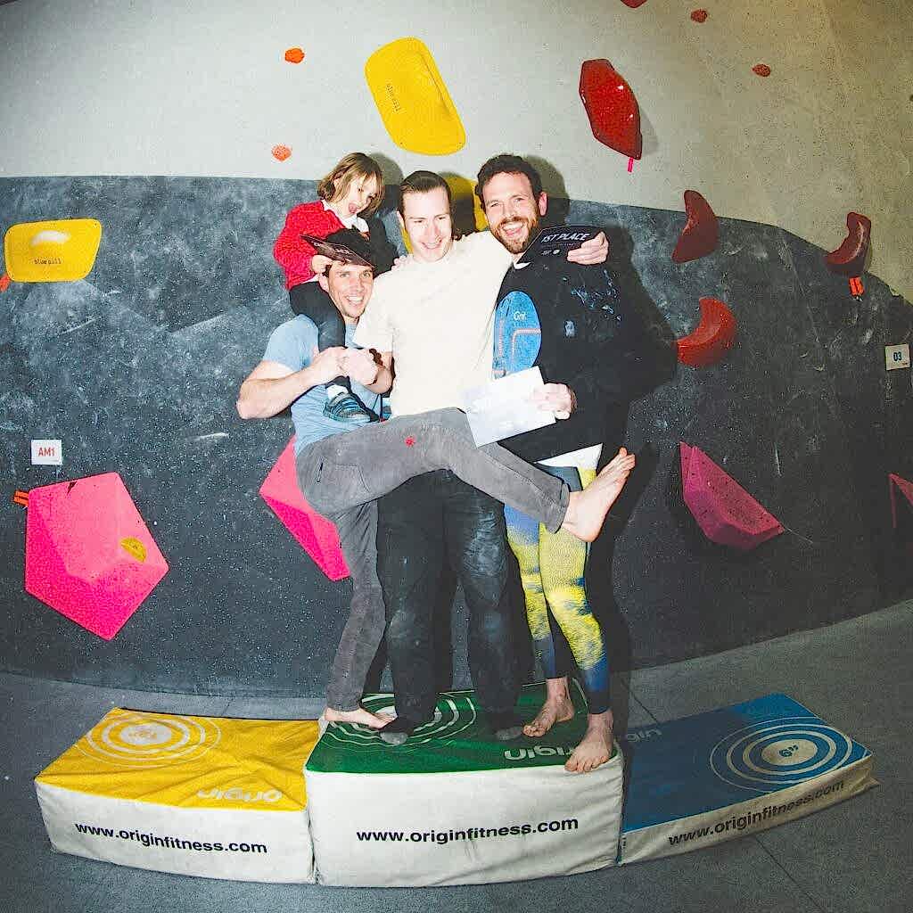 City Bloc Summer League Finals 26 Mens Intermediate podium winners